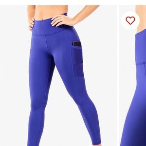 Fabletics Vibrant Blue High-Waisted Leggings